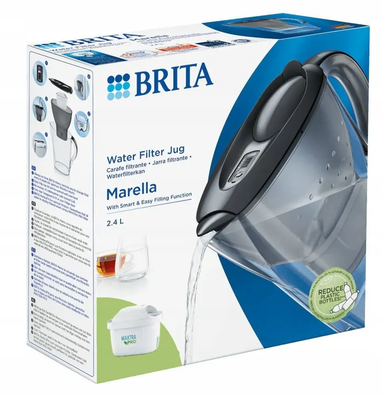 Dzbanek Brita Marella Cool 2,4l grafit+wkład Maxtra Pro