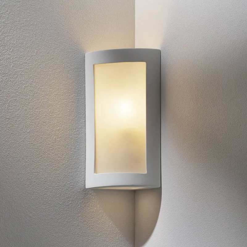 Prostokątna lampa ścienna Casablanca