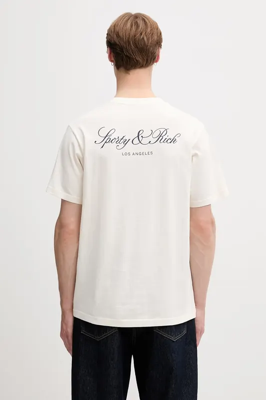 Sporty & Rich Vendome LA T-shirt bawełniany