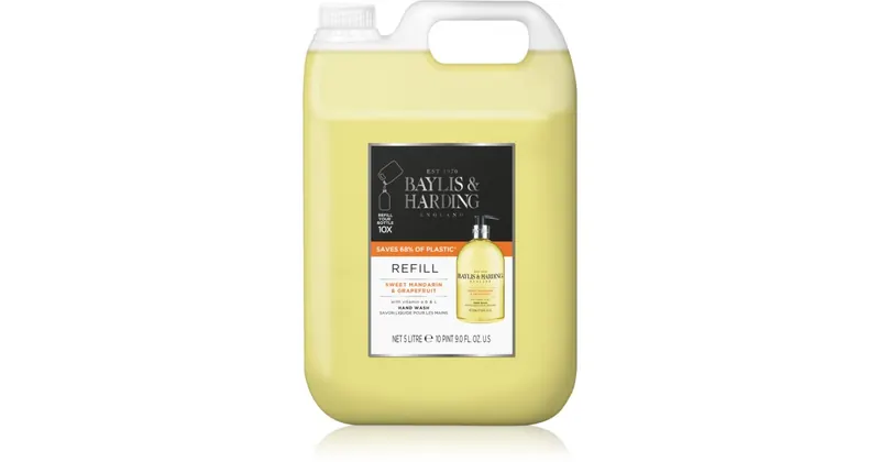 Baylis & Harding Mydło do rąk w płynie Słodka mandarynka i grejpfrut uzupełnienie 5000 ml