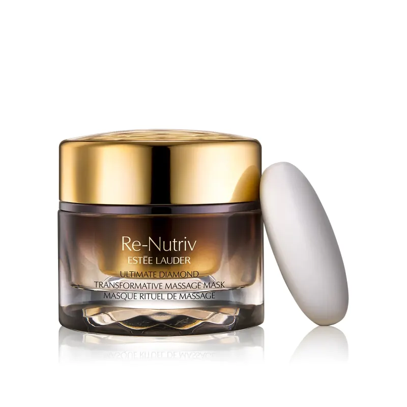 Estee lauder Re-Nutriv Ultimate Diamond Transformative Thermal Ritula Massage Mask - Regenerująca maska przeciwstarzeniowa do twarzy z czarną truflą -
