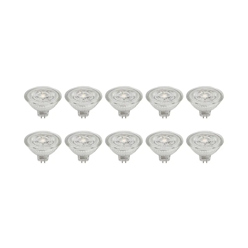 Reflektor LED Prios GU5.3 4,9W 500lm 36° przezroczysty 840 zestaw 10 sztuk