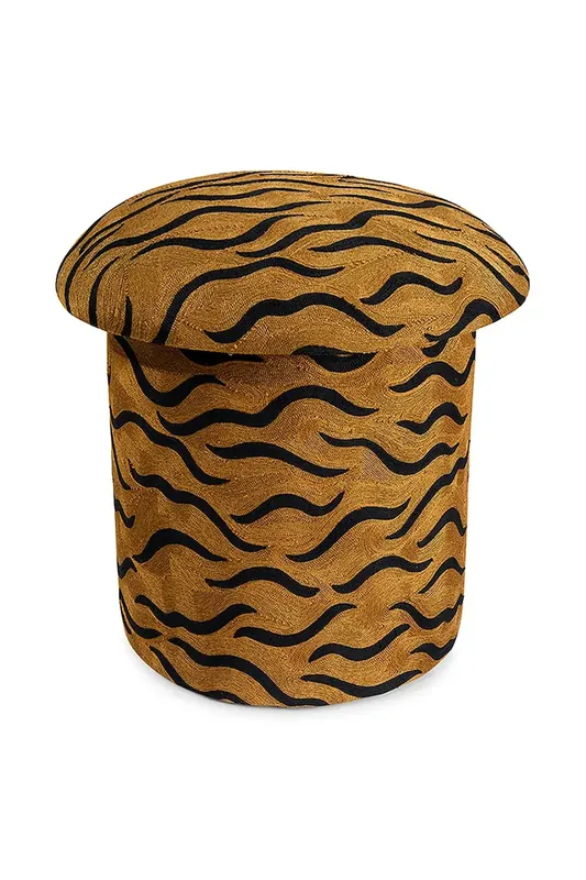 Doing Goods pufa Maya Tiger Embroidered