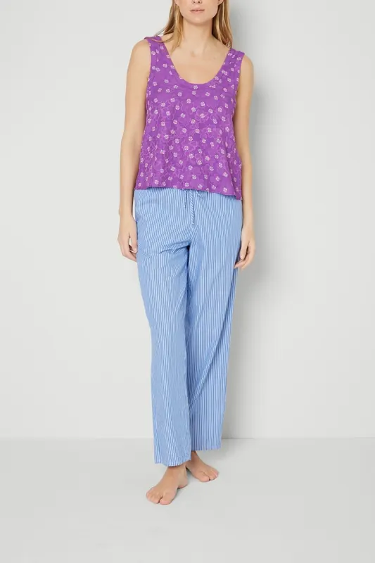 American Vintage Bukbay Top Anita Maat: M | Mouwloze Tops Outlet | Dames | Paars
