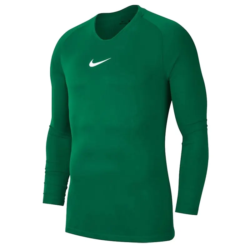 Nike Koszulka Y Park First Layer AV2611 302 zielona (S (128-137cm))