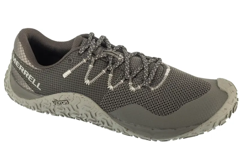 Merrell Trail Glove 7 J068695, Męskie, Brązowe, buty do biegania, przewiewna siateczka, rozmiar: 45