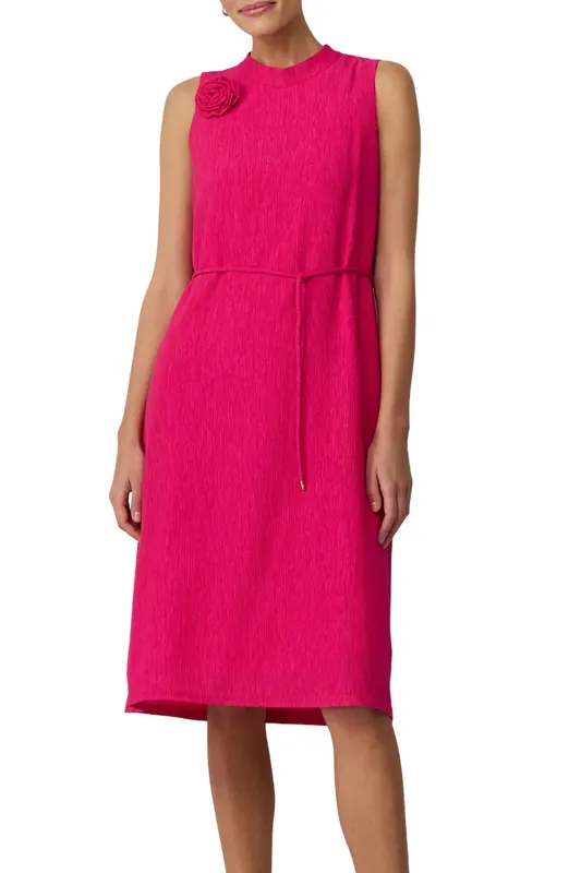 s.Oliver  Dresses Pink Maat: 42 | Midi Jurken Outlet | Dames | Roze