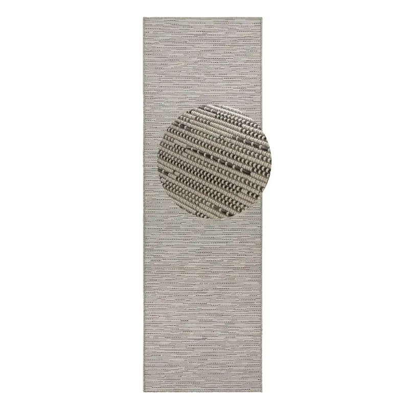 Szary chodnik BT Carpet Nature, 80x250 cm
