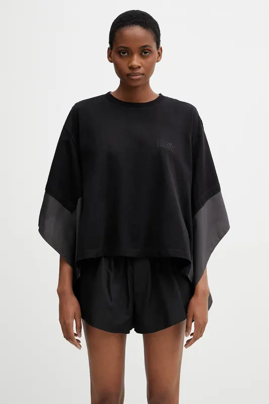 MM6 Maison Margiela T-shirt damski z bawełną