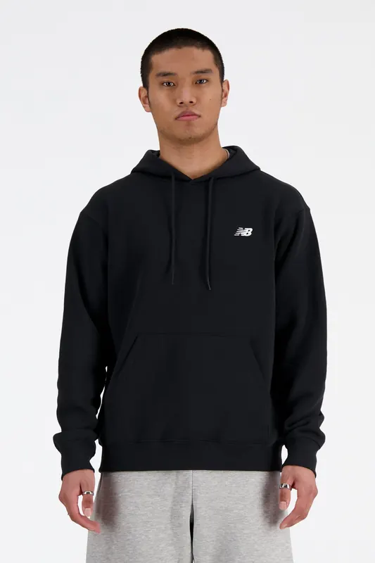 New Balance Sport Essentials Fleece Hoodie Black Maat: M | Hoodies Outlet | Heren | Zwart