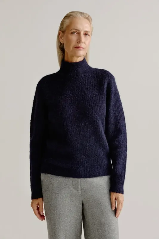 Josephine & Co Aurora Sweater Navy Maat: XL | Sweaters Outlet | Dames | Blauw