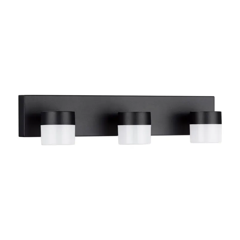 Aluminiowy kinkiet LED w kolorze matowej czerni Teko – Nova Luce