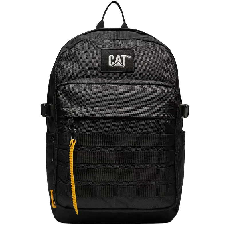 Caterpillar Yuma Backpack 84608-01, Unisex, Czarne, plecaki, poliester, rozmiar: One size
