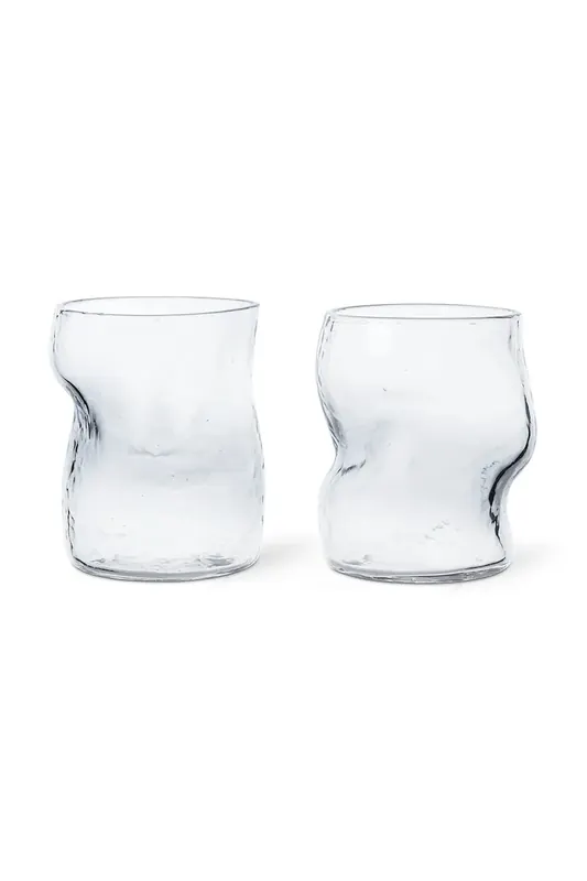 ferm LIVING zestaw szklanek Dimple 270 ml 2-pack