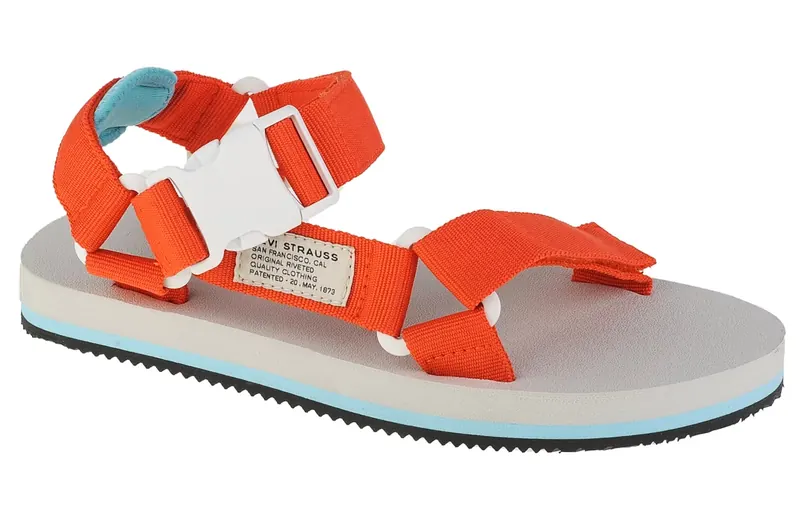 Levi's Tahoe Refresh Sandal 234206-989-78, Damskie, Pomarańczowe, sandały, tkanina, rozmiar: 37