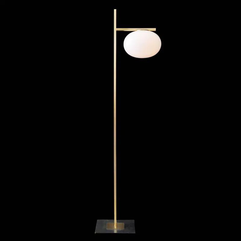 Oluce Alba - Lampa stojąca ze ściemnianiem, 1-punktowa