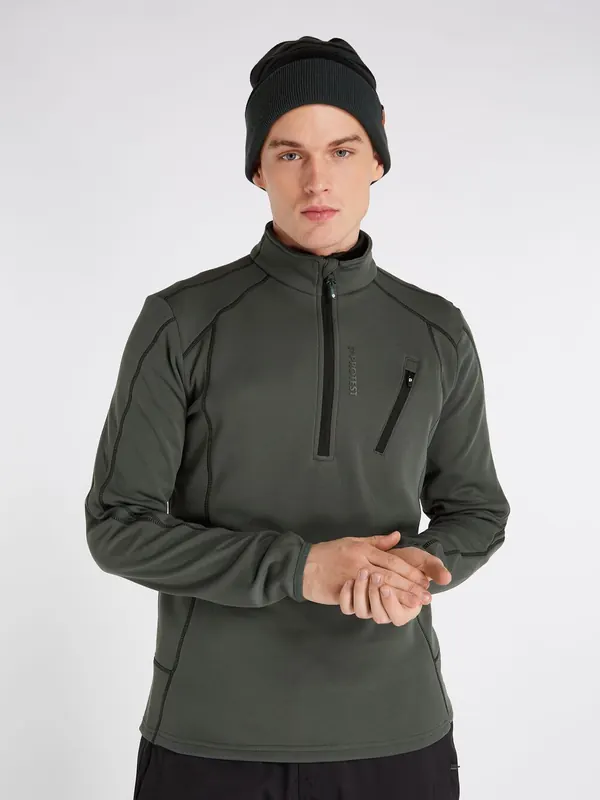 PROTEST Koszulka męska Protest HUMANS 1/4 zip top (M)