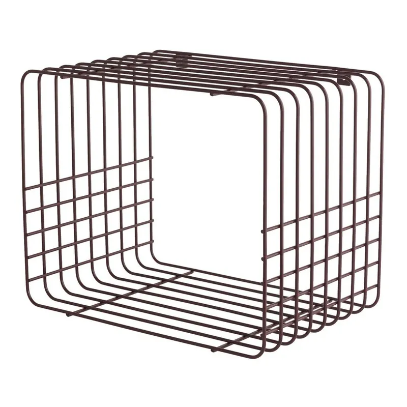 Bordowa wielopoziomowa metalowa półka 38 cm Store-It – Mette Ditmer Denmark
