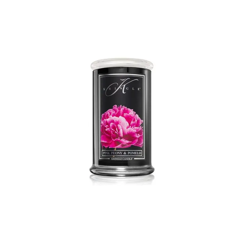 Kringle Candle Pink Peony & Pomelo świeca zapachowa 623 g