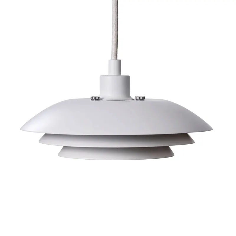 Dyberg Larsen DL20 lampa wisząca Ø 20 cm biała