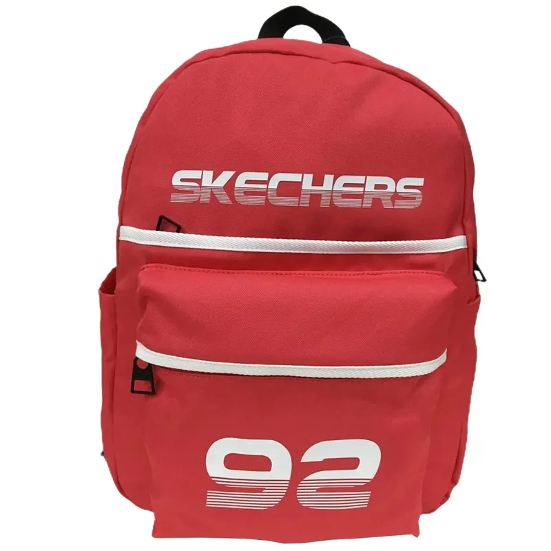 Skechers Downtown Backpack S979-02, Unisex, Czerwone, plecaki, poliester, rozmiar: One size