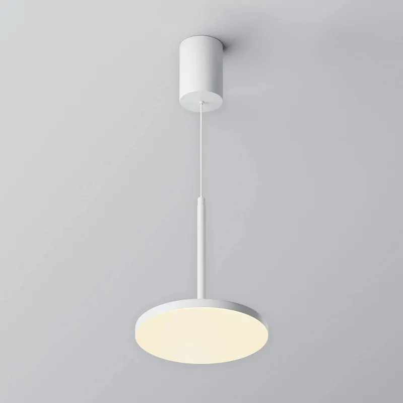 Maytoni żyrandol LED Plato, biały, Ø 18,5 cm, aluminium