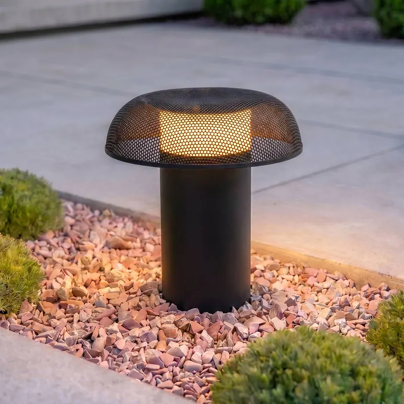 Słupek oświetleniowy LED Lucande MAILE, 40 cm, antracyt, IP65