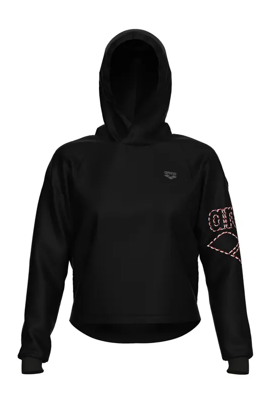 Arena Team Essential Sweat Shirt Black Maat: XS | Hoodies Outlet | Dames | Zwart