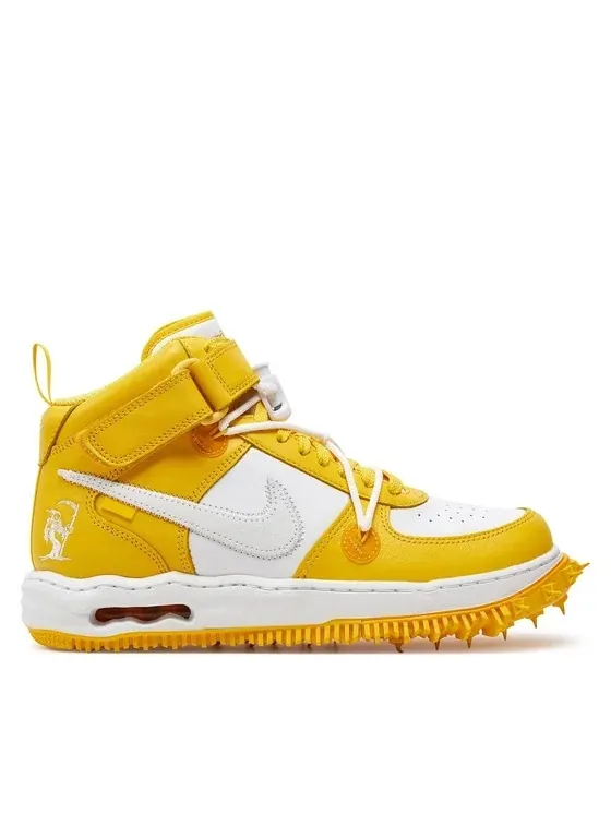 Buty Nike Air Force 1 Mid Sp Off-White Varsity Maize DR0500-101 r. 40