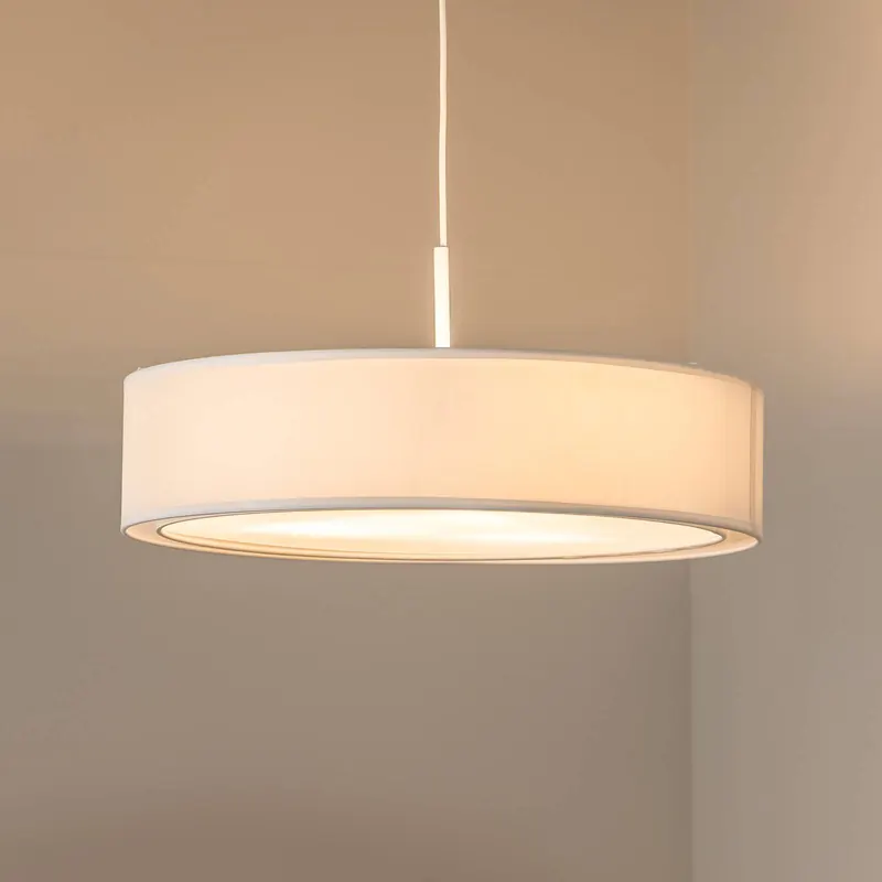 Żyrandol Mist, biały, Ø 56 cm