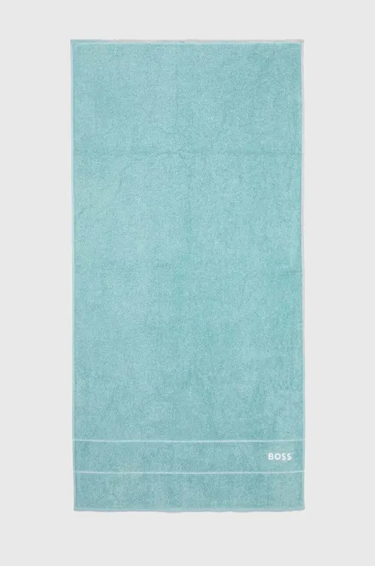 BOSS średni ręcznik bawełniany Plain Aruba Blue 70 x 140 cm