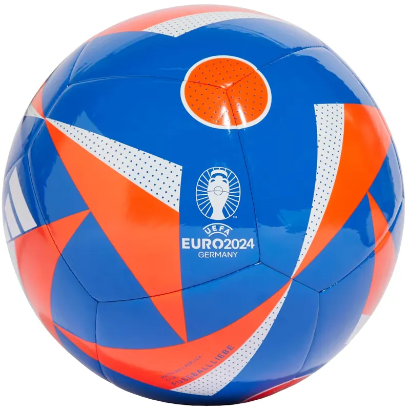 adidas Fussballliebe Club Euro 2024 Ball IN9373, Unisex, Niebieskie, piłki do piłki nożnej, TPU, rozmiar: 4