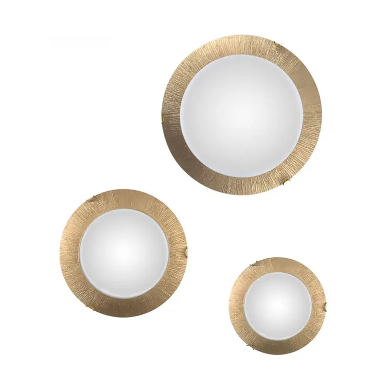 Kolarz Moon Sun kinkiet, złoty, Ø 50 cm