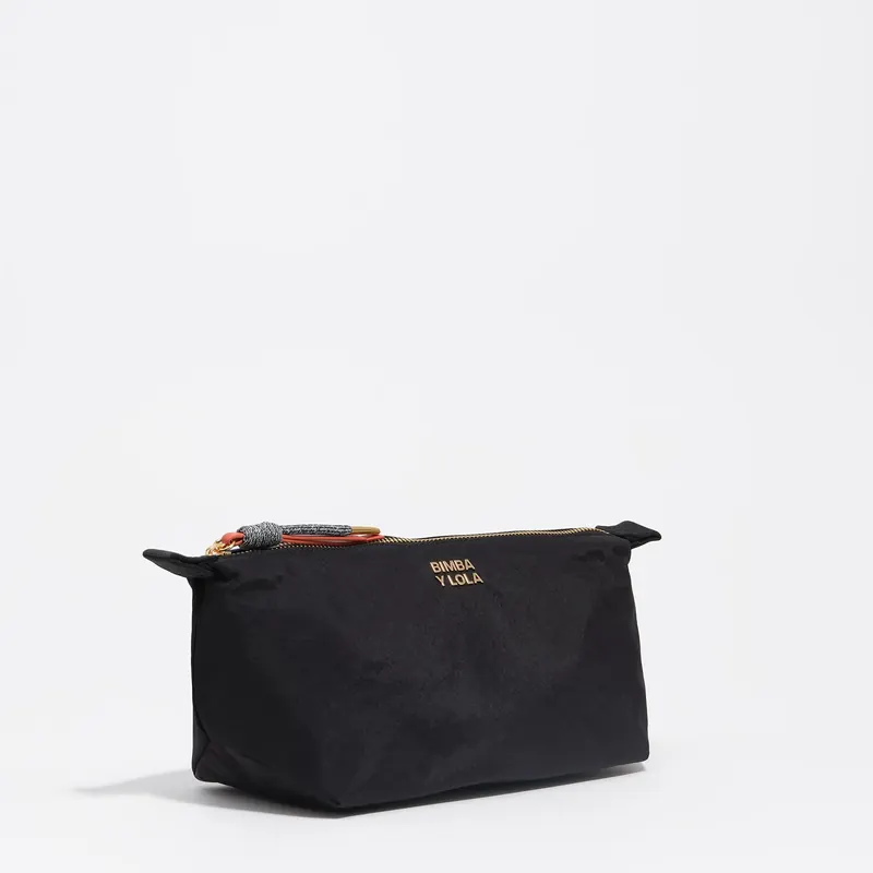 Saszetka Trapecio średnia nylon czarna