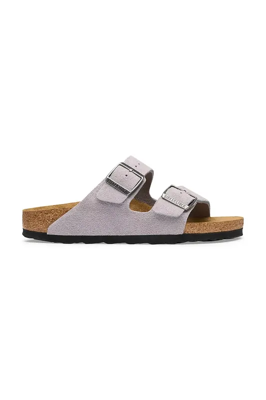Birkenstock klapki męskie zamszowe Arizona Suede Leather
