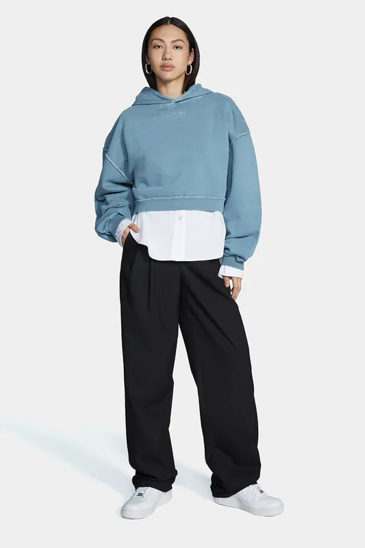 Daily Paper Hodierna Hoodie Blue Maat: XL | Hoodies Outlet | Dames | Blauw