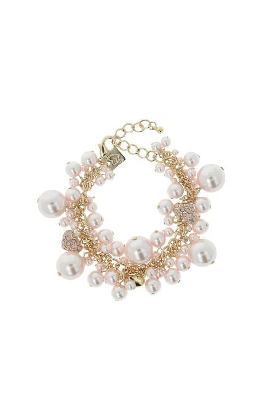 OTAZU Ultimate Pearl Bracelet Pink Pink Maat: OS | Armbanden Outlet | Dames | Roze
