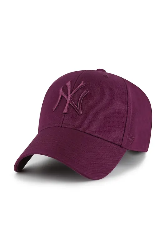 47 brand czapka z daszkiem z dodatkiem wełny MLB New York Yankees