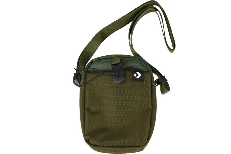 Converse Comms Pouch 10018451-A02, Unisex, Zielone, saszetki, nylon, rozmiar: One size