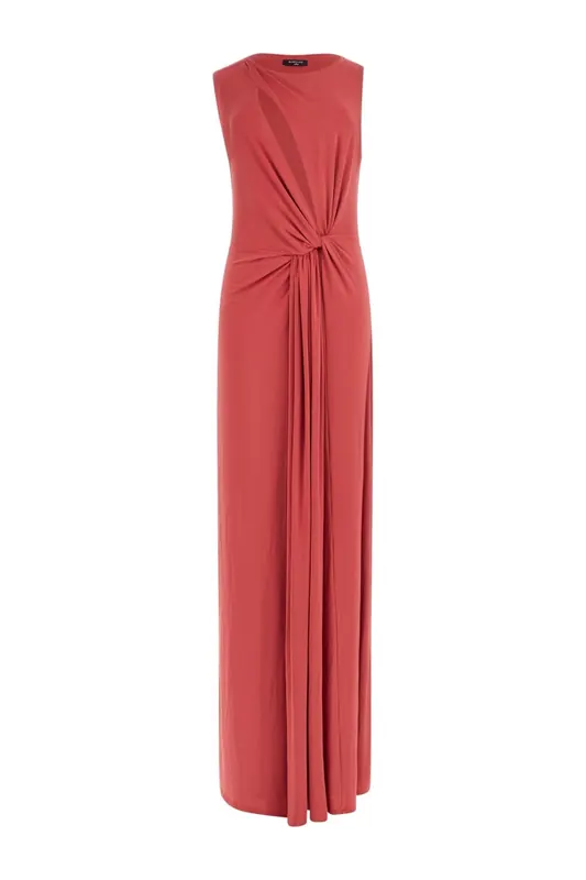 GUESS Marciano By  Alva Knot Dress Flowering Peony Maat: 40 | Maxi Jurken Outlet | Dames | Blauw