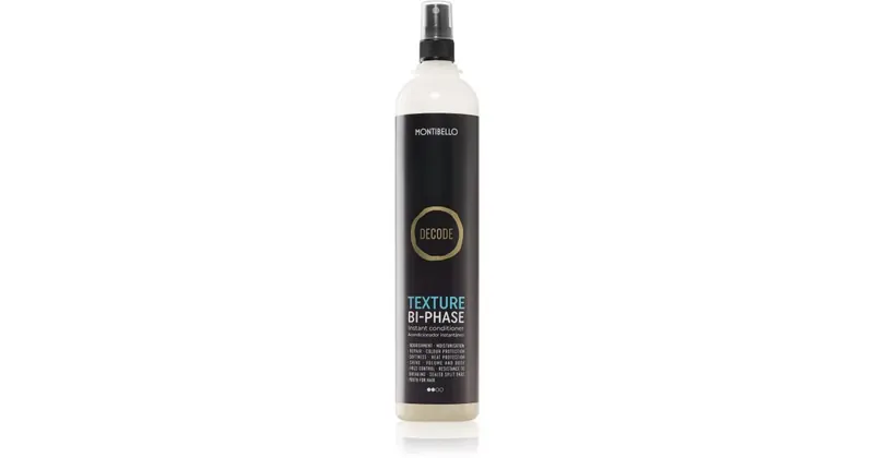 Montibello Decode Texture BI-PHASE odżywka bez spłukiwania do włosów rozczesywanych 400 ml