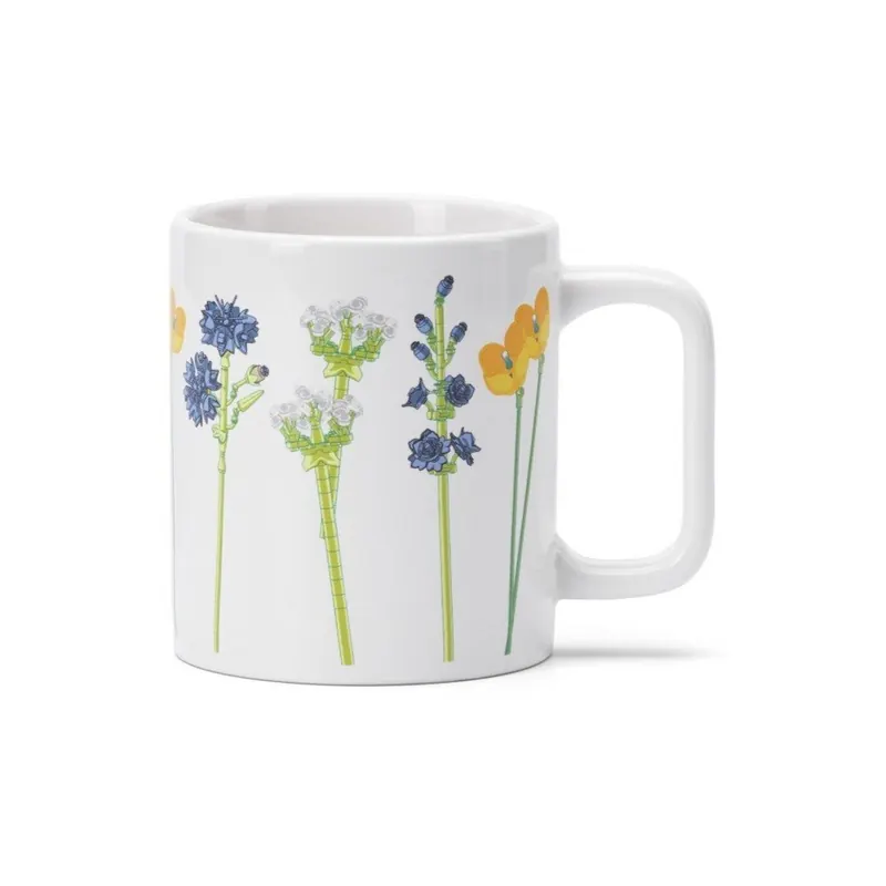 Biały ceramiczny kubek dla dzieci 300 ml Meadow Flowers – LEGO®