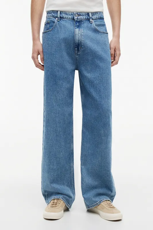 Tommy Hilfiger Theo Baggy Denim Medium Maat: W32L34 | Relaxed Jeans Outlet | Heren | Blauw