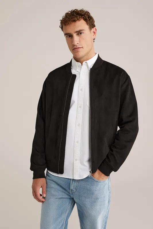 We Fashion Bomber Black Maat: XL | Bomberjacks Outlet | Heren | Zwart