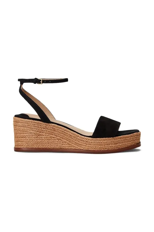 Lauren Ralph Lauren sandały zamszowe Leona