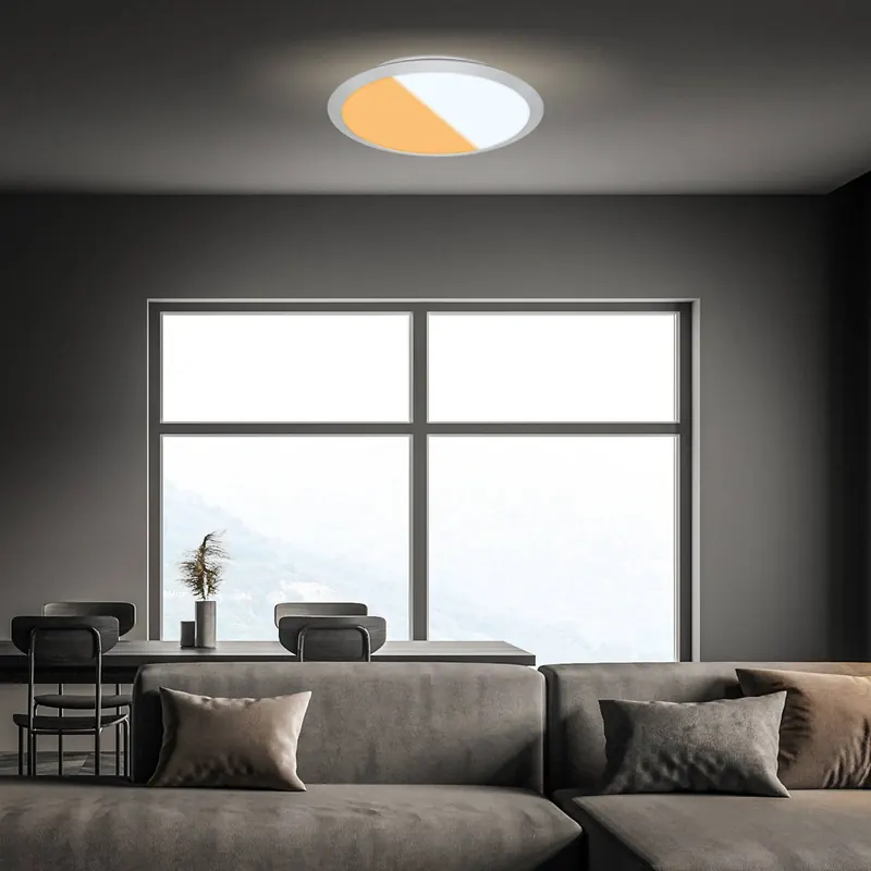 Lampa sufitowa LED 3767014 CCT IP44 chrom matowy