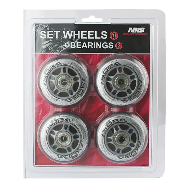NILS EXTREME 70X24 82A Przezroczyste (4 szt) + Abec-7 (8 szt) Zestaw Extreme