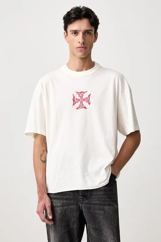 Represent  T-shirt z bawełną męski