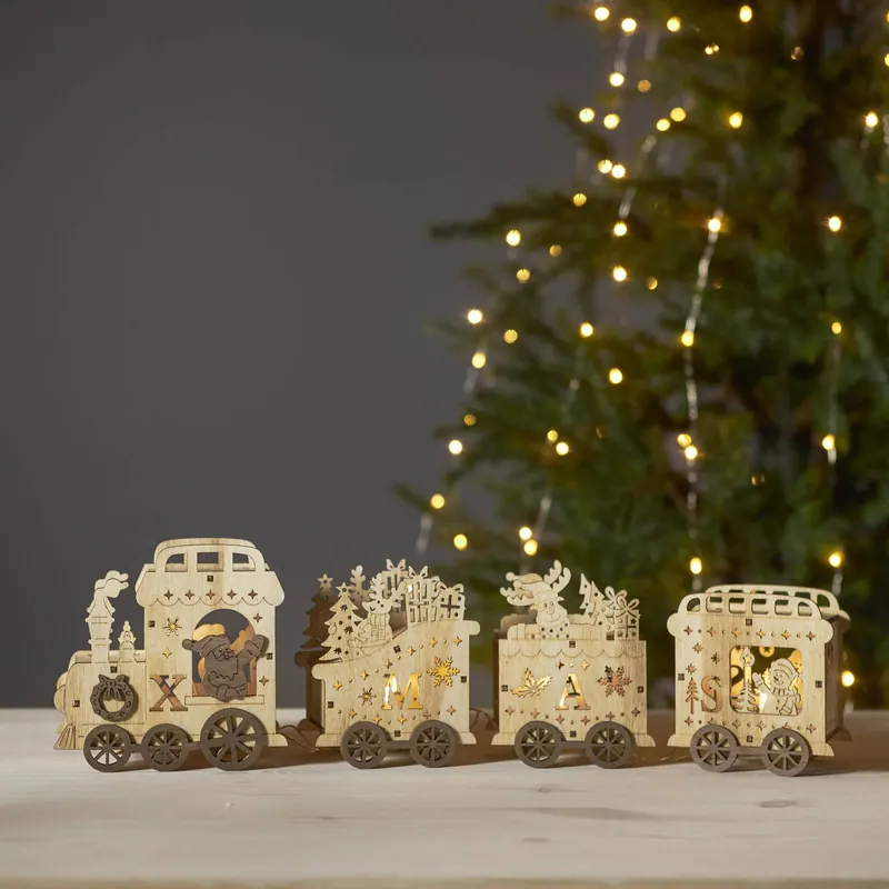 Lampa dekoracyjna LED Yuletide Świąteczny pociąg