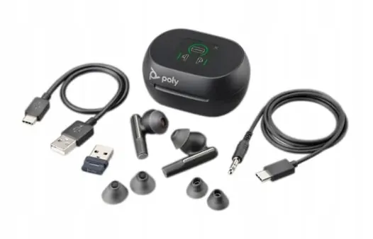 Poly Voyager Free 60+ Uc Usb-a Bluetooth slúchadlá